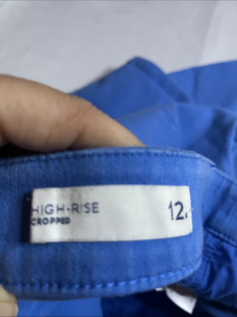 J.Jill Blue Cropped Jeans - Picture 10 of 11